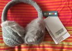 Mamas and Papas Faux Fur Knitted Ear Muffs NEW