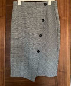 Principles diagonal hounds tooth skirt