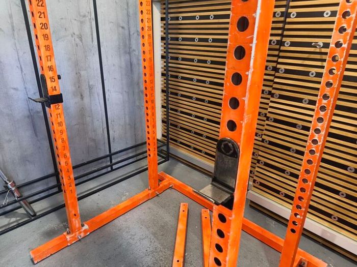 Squat Rack and Weights