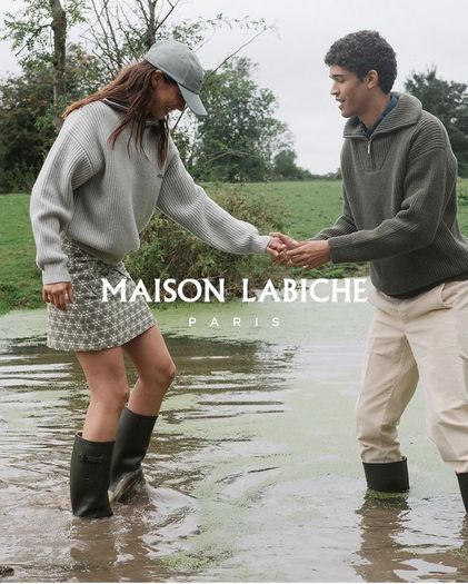 Maison Labiche Fisherman Collar Sweater