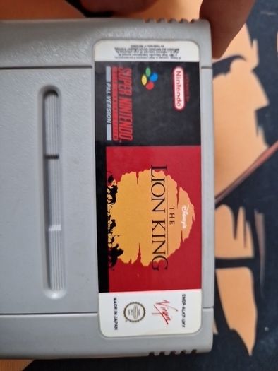 The Lion King Disney Snes Super Nintendo Arcade Retro Games Original
