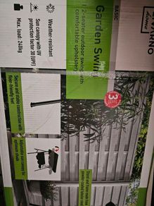 Garden swing