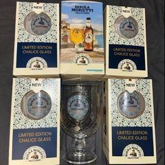 birra Moretti BULMERS cider beer pint glasses