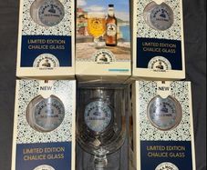 birra Moretti BULMERS cider beer pint glasses
