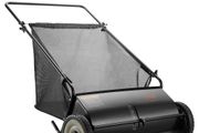 Push Lawn Sweeper, 26-inch Leaf &amp; Grass Collector, Strong Rubber Wheels &amp; Heavy Duty Thickened Steel, Durable to Use with Large Capacity 7 cu. ft. Mesh Collection Hopper Bag
