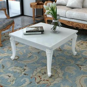 Coffee Side End Couch Table High Gloss White - Free Delivery Nationwide
