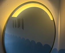 Bathroom Mirror with Touch Light