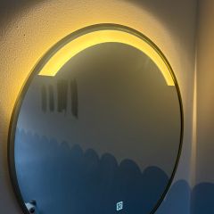 Bathroom Mirror with Touch Light