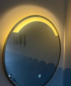 Bathroom Mirror with Touch Light