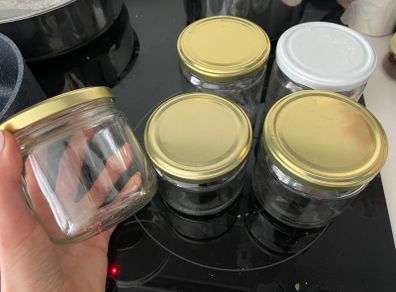 glass jars