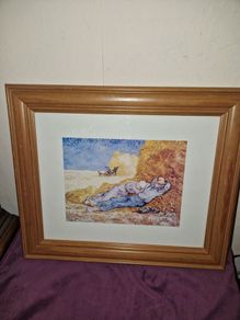 Vincent Van Gogh - La Meridienne - Framed print