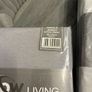 2 x Single Jersey Fitted Sheet (Extra Deep - See dimensions in notes) Cotton - light and mid grey Image 2