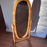 Large Oval Dressing Mirror Image 4
