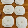 Colclough Genuine Bone China Tea / Cake Set 1950s London England Image 6