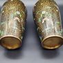 Two Antique Japanese Cloisonne Vase 19th Century Vases Image 7