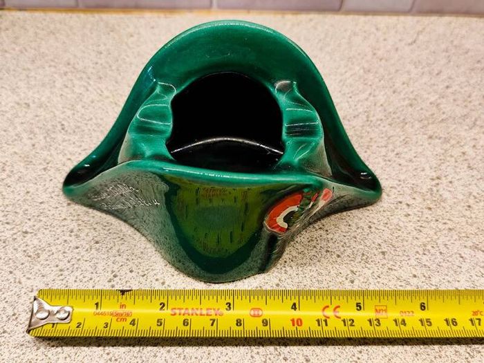 Vintage 1959 Napoleon Hat Ashtray or Paint Brush Rinse and Rest Brienne le Chateau