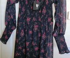 V By Very Floral Mesh Maxi Dress Size 12 Nwt