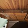 Round Extendable Pine Dining Table Solid Wood Image 7