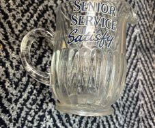 Small Glass Senior Service Jug
