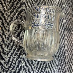 Small Glass Senior Service Jug