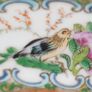 Antique Chinese Canton Rose Medallion Porcelain Plate Hand Painted (19th Century) Image 6