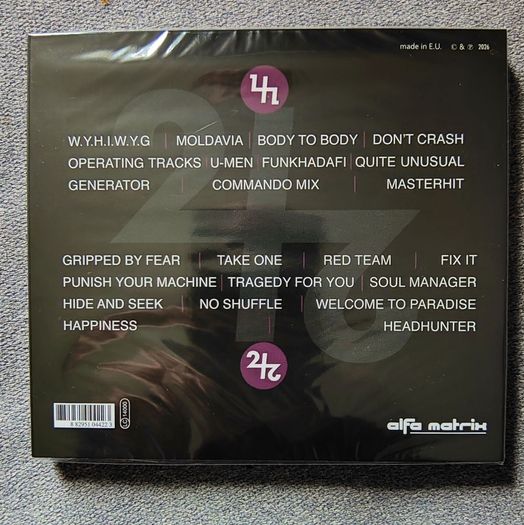 Front 242 Black Out Deluxe Double Cd new sealed