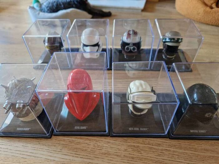 43 Star Wars DeAgostini Helmet collection