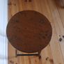 Vintage Bar Stool. Counter Stool with Footrest, Industrial Style Bar Stool. Image 4
