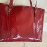 Gucci  MicroGuccissima Tote Red Image 6