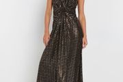 Party dress with embellishing