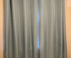 Teal Blackout Bedroom Curtains For Sale (66"x72")