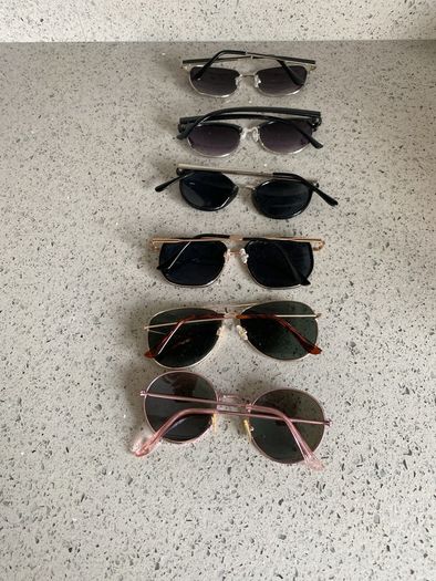 Women's sunglasses x6 pairs