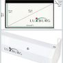 Luxburg 100-Inch 4K 3D Manual Pull Down Projection Screen Image 2