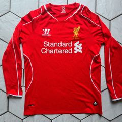jersey shirt football LFC Liverpool Standard Chartered Warrior Longsleeve  size S small