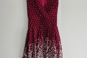V neck wrap dress