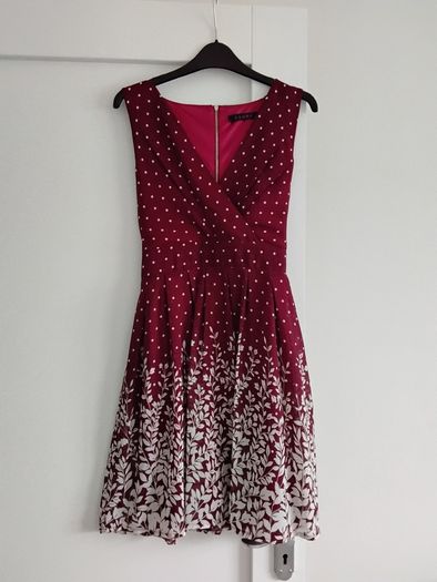 V neck wrap dress