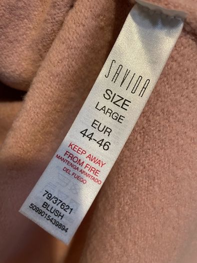 Savida blush longline cardigan size 16 to 18 - New