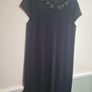 womens MASSIMO DUTTI black dress Size large Image 4