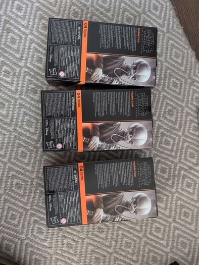 Star Wars Black Series New Boxed - Figrin D'an x 3