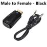 Male to Female HDMI-compatible to VGA Adapter HD 1080P Audio Cable Converter For PC Laptop TV Box Computer Display Projector Image 3