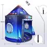 Play Tent Unique Space Tent for Indoor and Outdoor Fun, Portable Pop Up Play Rocket Tent Foldable Playhouse with Carry Bag, Gift for Kids (FREE POSTAGE) Image 5