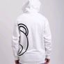MOSCHINO UNDERWEAR Leisure Hoodie White Teddy Printed Image 3