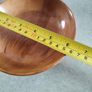 SMALL Wooden Bowl as trinket dish handmade wood turning. Image 3