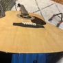 Acoustic Guitar + case + tuner + attached pick holder Image 3