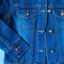 Girls Brand New Soft Denim Jacket with 9 diamond buttons Image 4