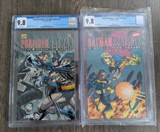 Batman Punisher Cgc 9.8 Mint Condition Graded Comic Books Marvel DC