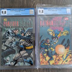 Batman Punisher Cgc 9.8 Mint Condition Graded Comic Books Marvel DC