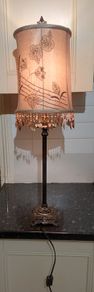 Beautiful tall vintage table lamp