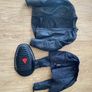 Woman's dainese leather jacket with back protector and liner Image 5