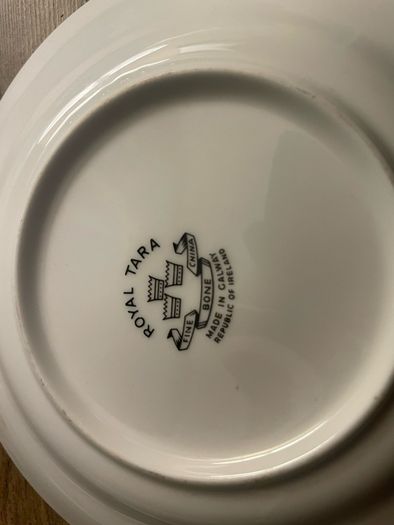 Eight old plates